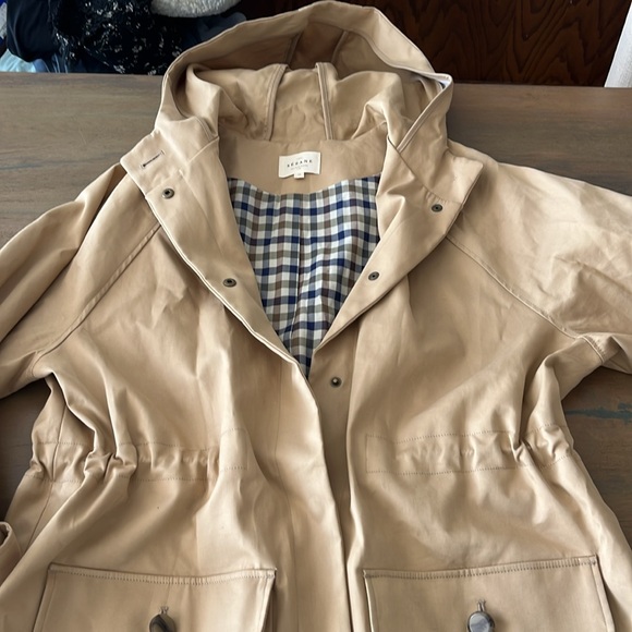 Sezane Women’s Hugo Parka Size 10 (42) Sand - Picture 5 of 10